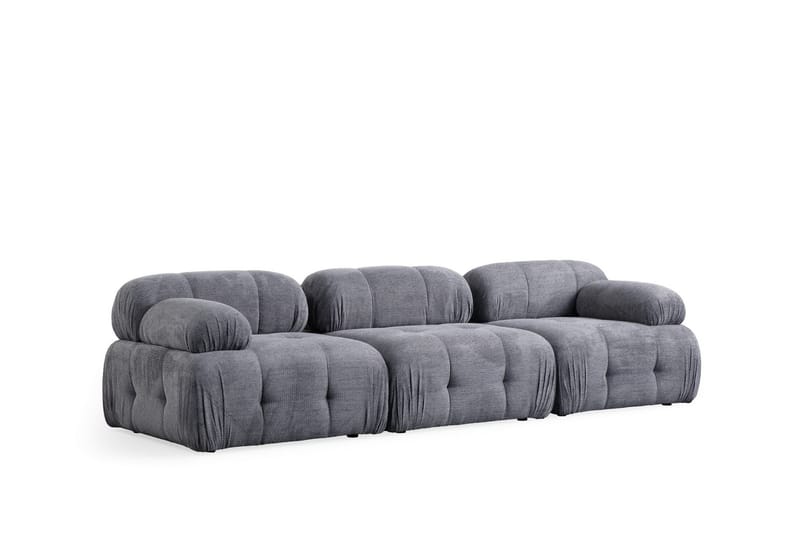 Bengul Sofa 3-personers - Grå - Møbler - Sofaer - 3 personers sofa