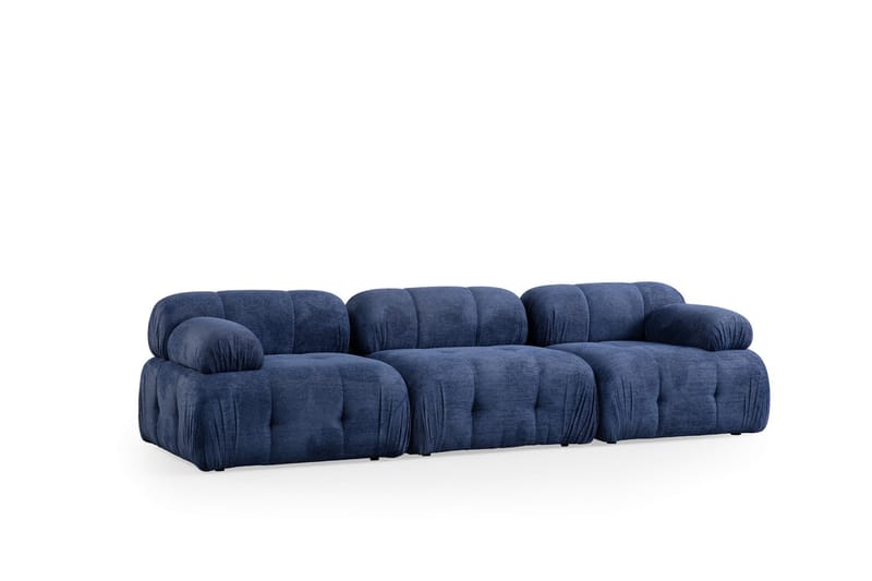 Bengul Sofa 3-personers - Blå - Møbler - Sofaer - 3 personers sofa