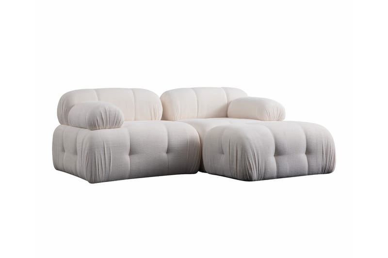 Bengul Sofa med Chaiselong 2-personers - Hvid - Møbler - Sofaer - Sofa med chaiselong