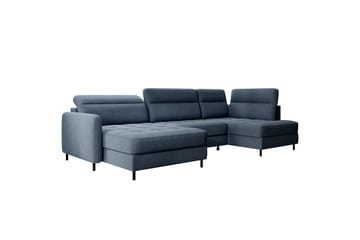 Berrto Sofa med Divan og Chaiselong 5-Pers.