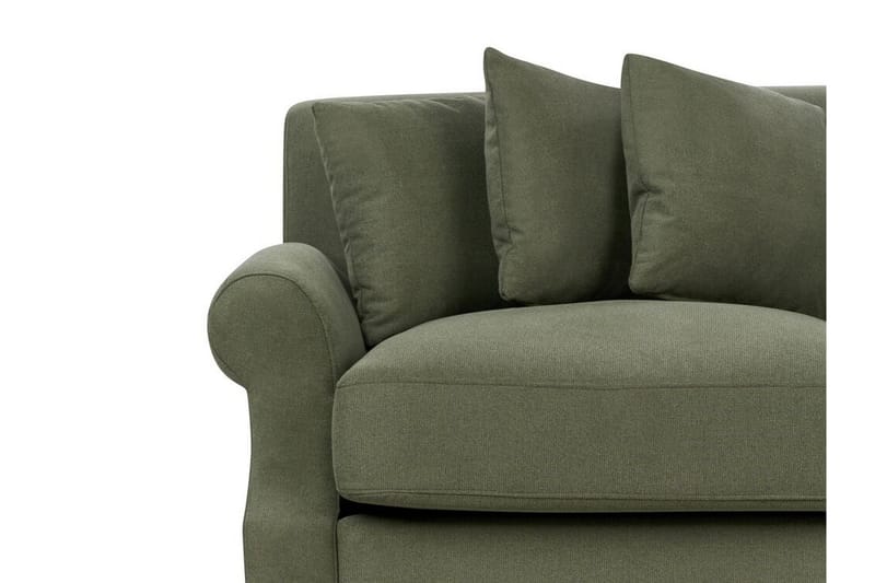 Bijan Sofa 2-personers - Grøn/Mørkt træ - Møbler - Sofaer - 2 personers sofa