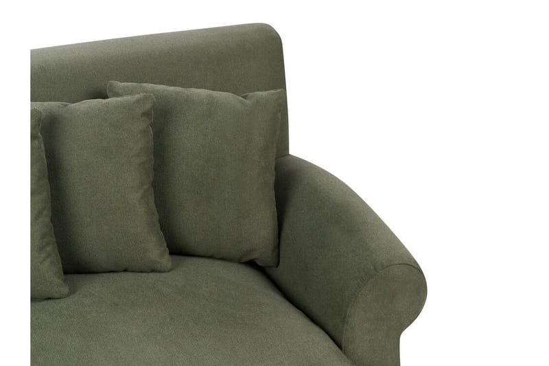 Bijan Sofa 2-personers - Grøn/Mørkt træ - Møbler - Sofaer - 2 personers sofa