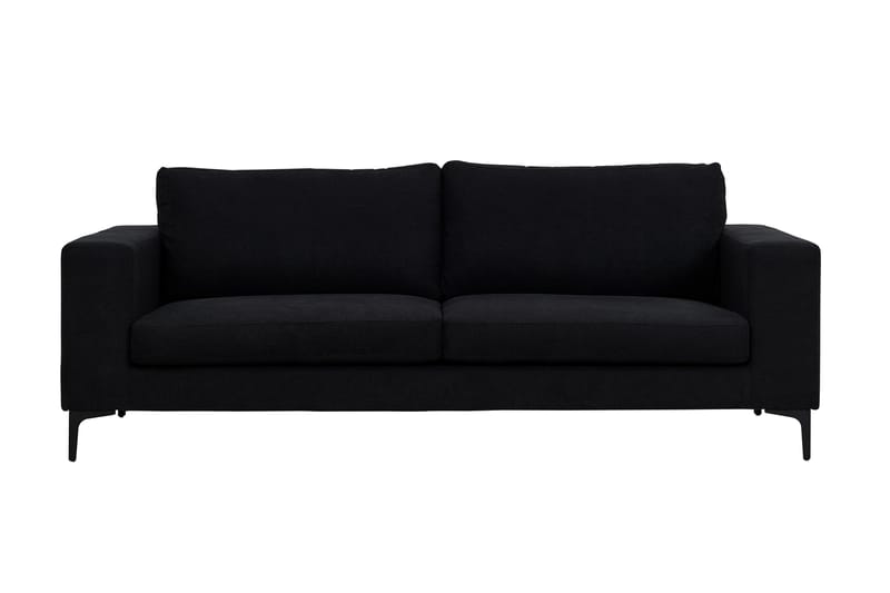 Bloom 3-personers Sofa - Sort - Møbler - Sofaer - 3 personers sofa