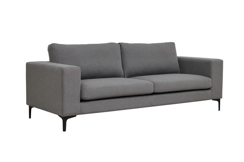 Bloom 3-personers Sofa - Grå - Møbler - Sofaer - 3 personers sofa