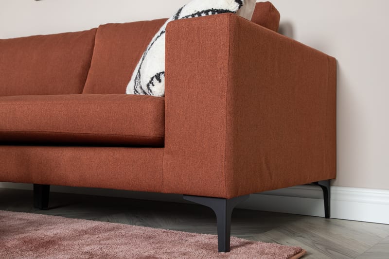 Bloom 3-personers Sofa - Rød - Møbler - Sofaer - 3 personers sofa