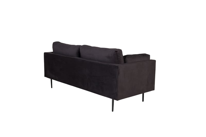 Boom 3-personers Sofa - Sort - Møbler - Sofaer - 3 personers sofa