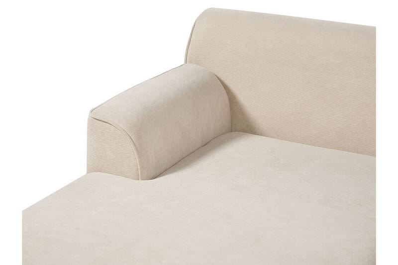 Bree Hjørnesofa 3-personers - Beige/Lyst træ - Møbler - Sofaer - Hjørnesofa