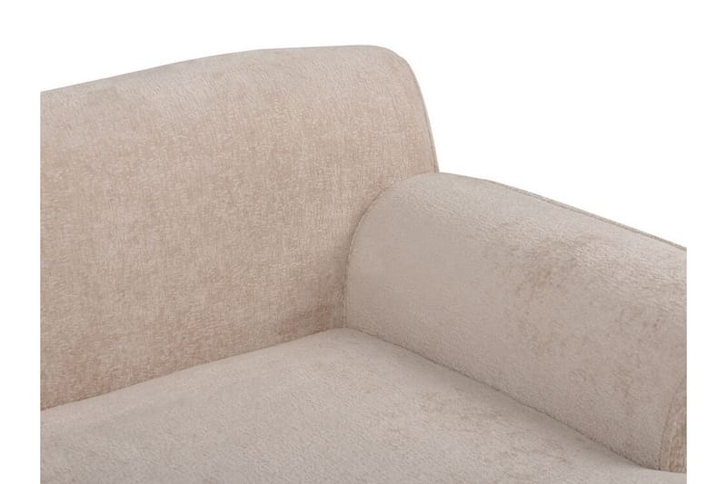 Bree Hjørnesofa 3-personers - Beige/Lyst træ - Møbler - Sofaer - Hjørnesofa