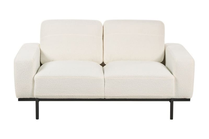 Bruna Sofa 2-personers - Hvid/Sort - Møbler - Sofaer - 2 personers sofa