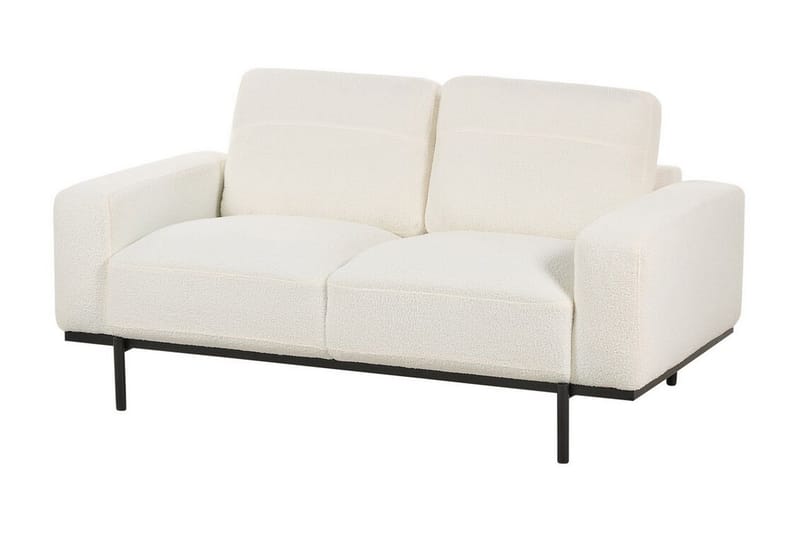 Bruna Sofa 2-personers - Hvid/Sort - Møbler - Sofaer - 2 personers sofa