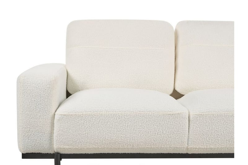 Bruna Sofa 2-personers - Hvid/Sort - Møbler - Sofaer - 2 personers sofa