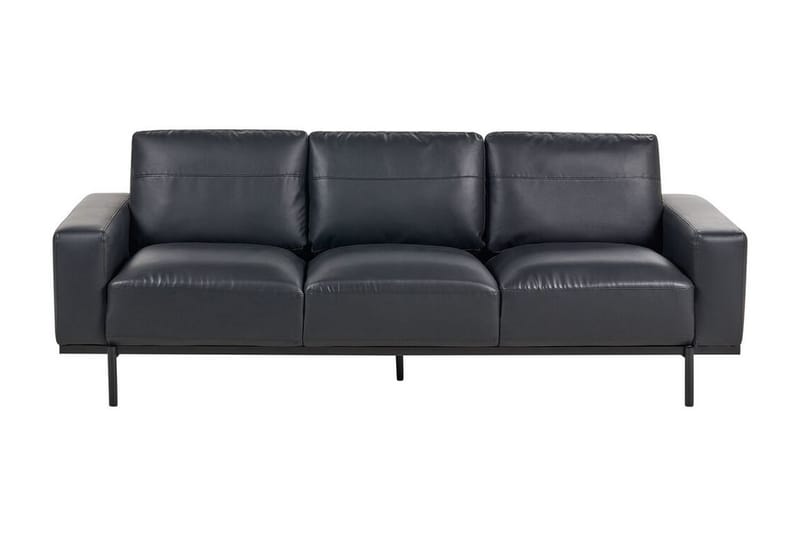 Bruna Sofa 3-personers - Sort - Møbler - Sofaer - 3 personers sofa