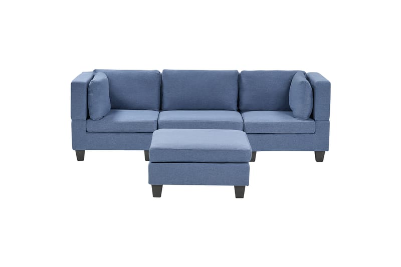 Buck Sofa 3-personers - Blå/Sort - Møbler - Sofaer - 3 personers sofa