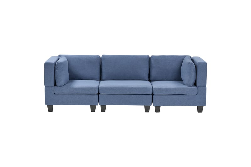 Buck Sofa 3-personers - Blå/Sort - Møbler - Sofaer - 3 personers sofa