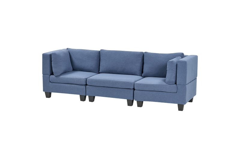 Buck Sofa 3-personers - Blå/Sort - Møbler - Sofaer - 3 personers sofa