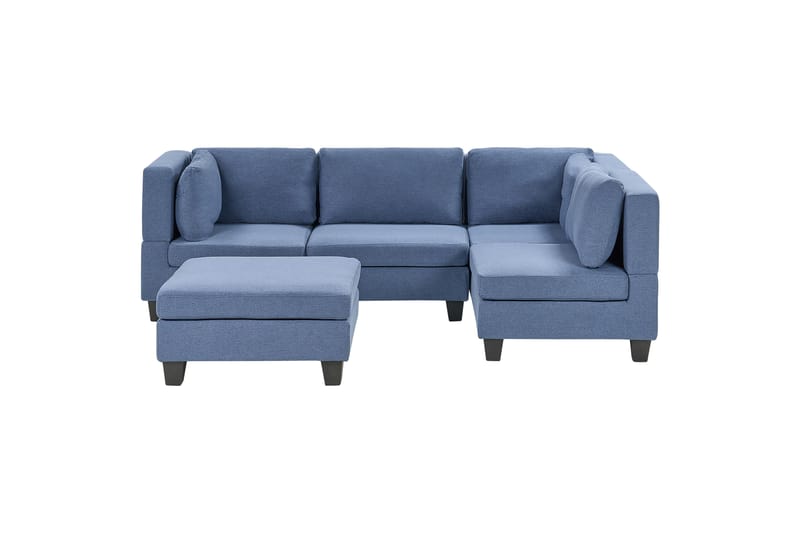 Buck Sofa 4-personers - Blå/Sort - Møbler - Sofaer - 4 personers sofa