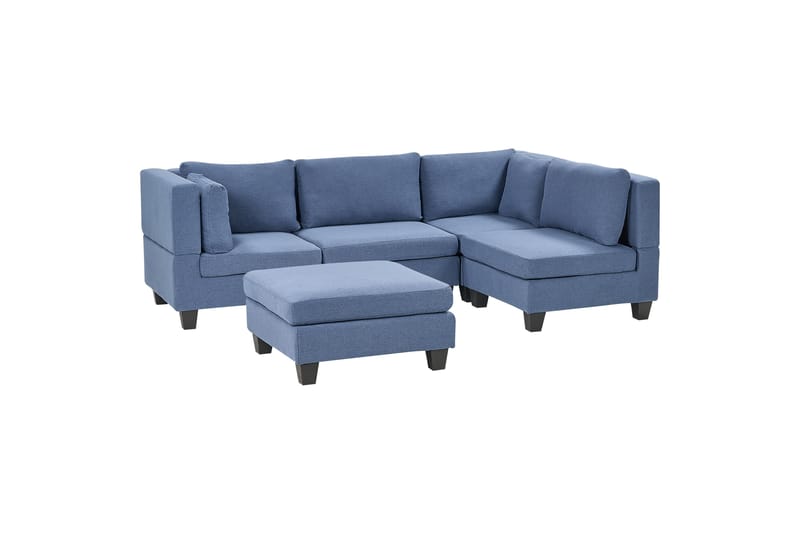 Buck Sofa 4-personers - Blå/Sort - Møbler - Sofaer - 4 personers sofa