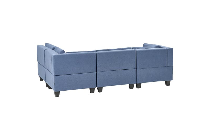 Buck Sofa 4-personers - Blå/Sort - Møbler - Sofaer - 4 personers sofa