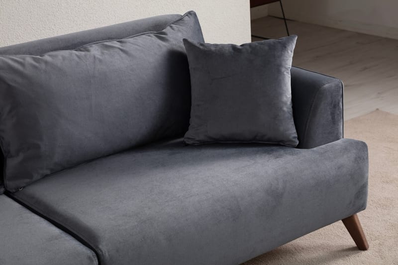 Buhara Sofa 3-personers - Mørk grå - Møbler - Sofaer - 3 personers sofa