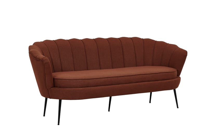 Calais 3-personers Sofa - Rød - Møbler - Sofaer - 3 personers sofa