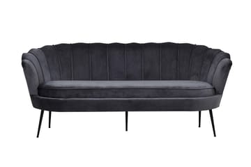 Calais 3-personers Sofa Fløjl