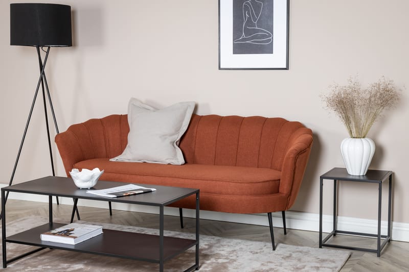 Calais 3-personers Sofa - Rød - Møbler - Sofaer - 3 personers sofa