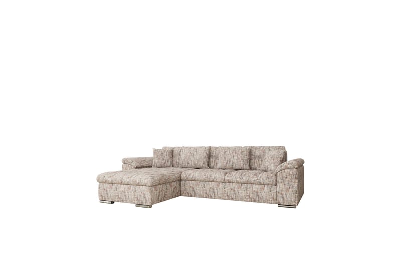 Camior Sofa med Divan 3-personers - Flerfarvet/Beige - Møbler - Sofaer - Sofa med chaiselong