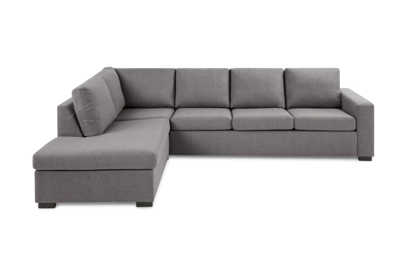 Crazy Limited Edition Dyb 3-personers Sofa med Chaiselong Venstre - Lysegrå - Møbler - Sofaer - Sofa med chaiselong - 3 personers sofa med chaiselong