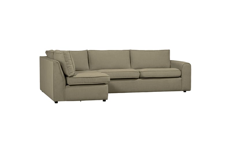 Freek Sofa med Chaiselong 3-personers - Lysegrøn - Møbler - Sofaer - Sofa med chaiselong - 3 personers sofa med chaiselong