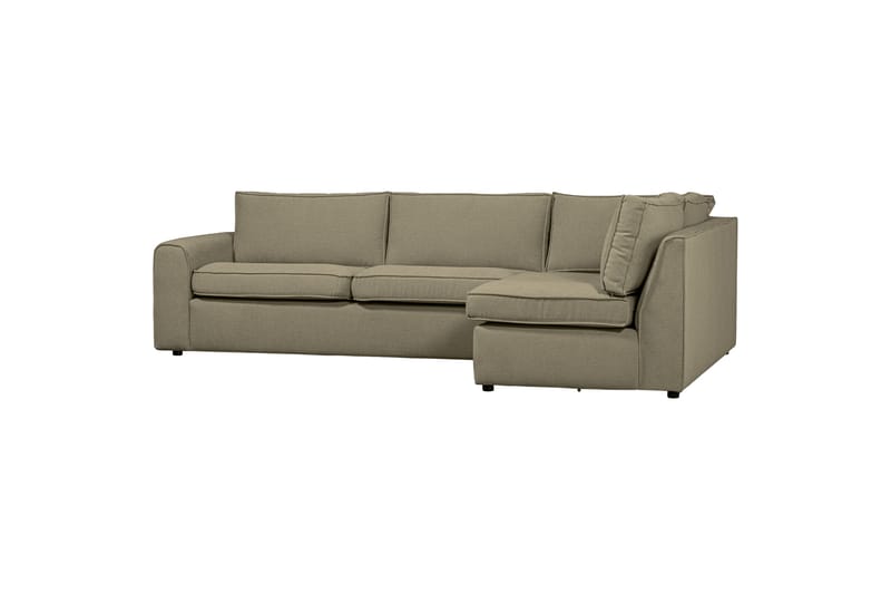 Freek Sofa med Chaiselong 3-personers - Lysegrøn - Møbler - Sofaer - Sofa med chaiselong - 3 personers sofa med chaiselong