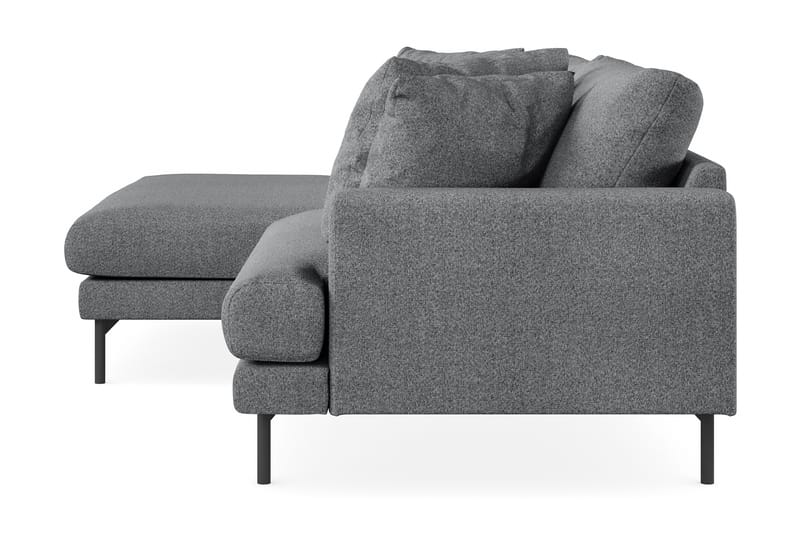 Menard 3-pers Chaiselongsofa - Mørkegrå - Møbler - Sofaer - Sofa med chaiselong - 3 personers sofa med chaiselong