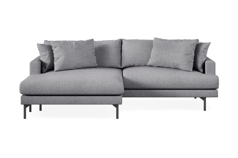 Menard 3-pers Chaiselongsofa - Grå - Møbler - Sofaer - Sofa med chaiselong - 3 personers sofa med chaiselong