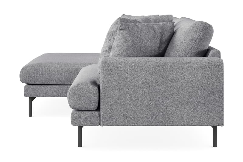 Menard 3-pers Chaiselongsofa - Grå - Møbler - Sofaer - Sofa med chaiselong - 3 personers sofa med chaiselong