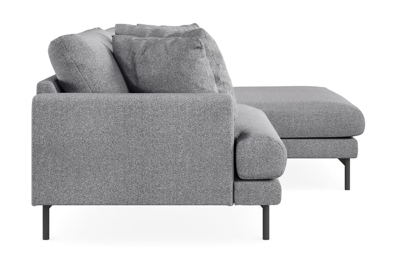 Menard 3-pers Chaiselongsofa - Grå - Møbler - Sofaer - Sofa med chaiselong - 3 personers sofa med chaiselong