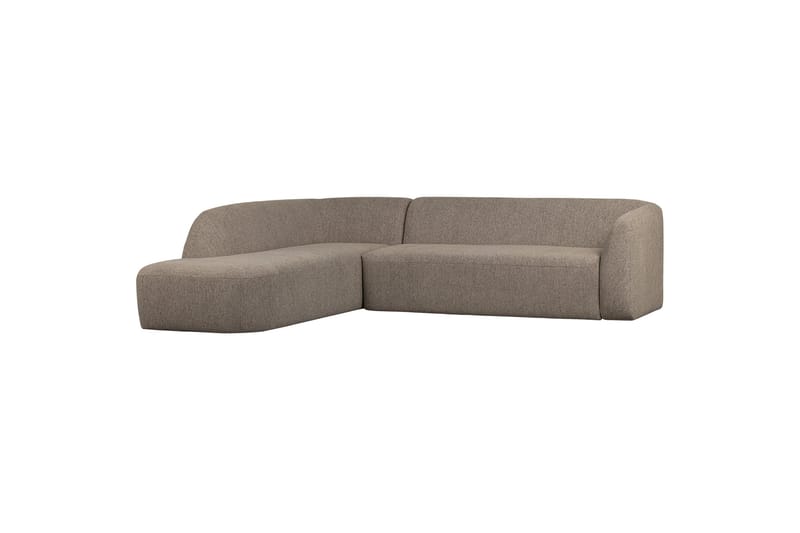 Mooli Sofa med Chaiselong 3-personers - Lysebrun - Møbler - Sofaer - Sofa med chaiselong - 3 personers sofa med chaiselong