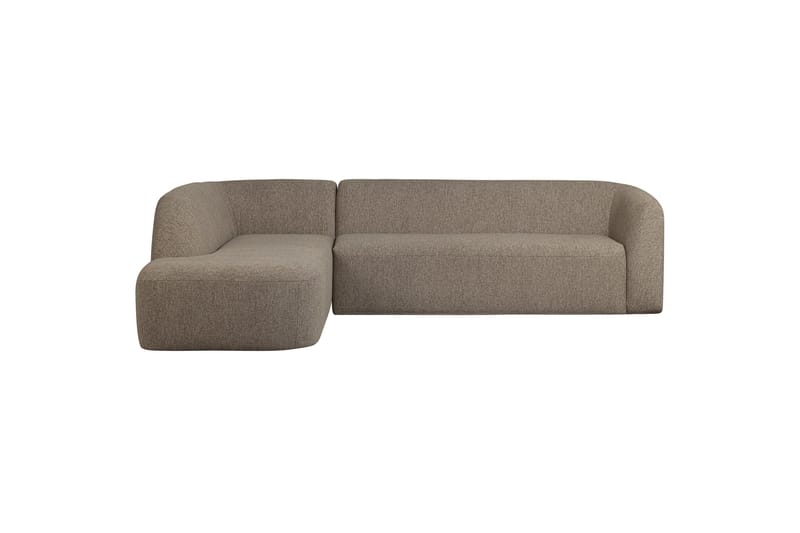 Mooli Sofa med Chaiselong 3-personers - Lysebrun - Møbler - Sofaer - Sofa med chaiselong - 3 personers sofa med chaiselong