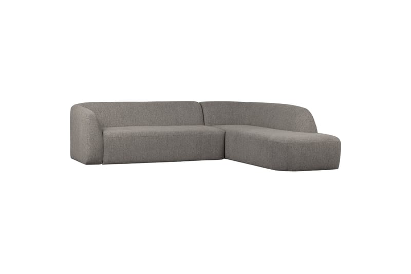 Mooli Sofa med Chaiselong 3-personers - Grå - Møbler - Sofaer - Sofa med chaiselong - 3 personers sofa med chaiselong