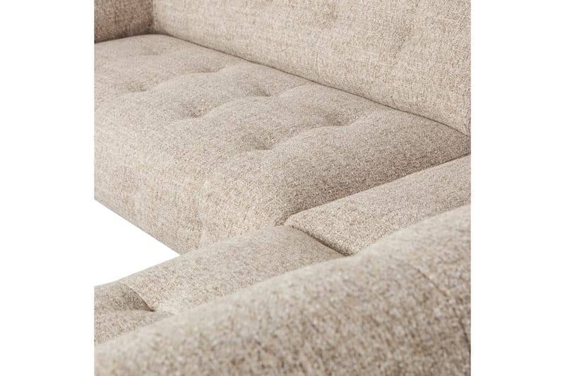 Ranta Sofa med Chaiselong 3-personers - Naturmelange - Møbler - Sofaer - Sofa med chaiselong - 3 personers sofa med chaiselong