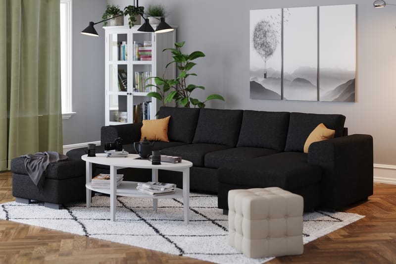 Link Dobbelt Chaiselongsofa 4-pers - Møbler - Sofaer - Sofa med chaiselong - 4 personers sofa med chaiselong