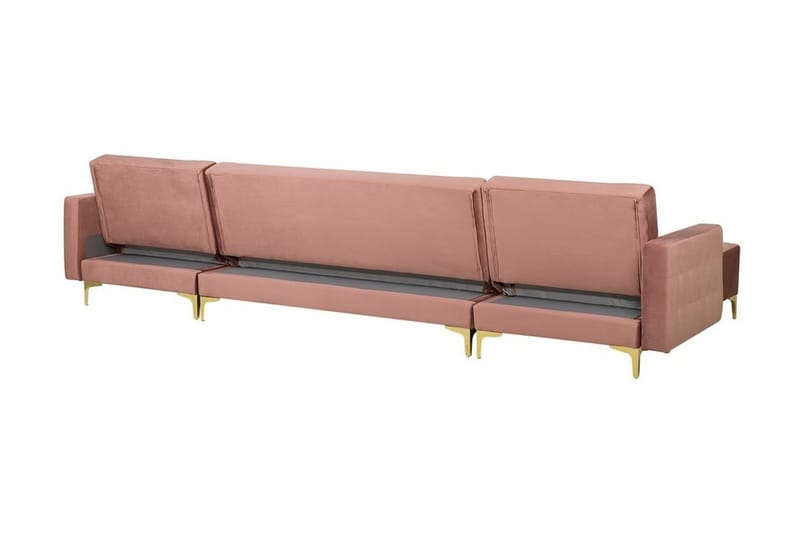 Aberdeen sovesofa 348 cm - Lyserød - Møbler - Sofaer - Sofa med chaiselong