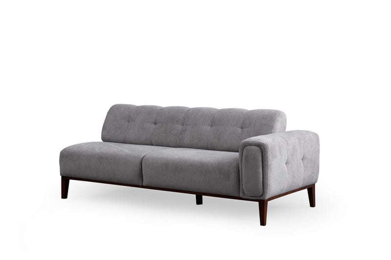 Adelphe 4-personers Sofa med Chaiselong - Lysegrå - Møbler - Sofaer - Sofa med chaiselong