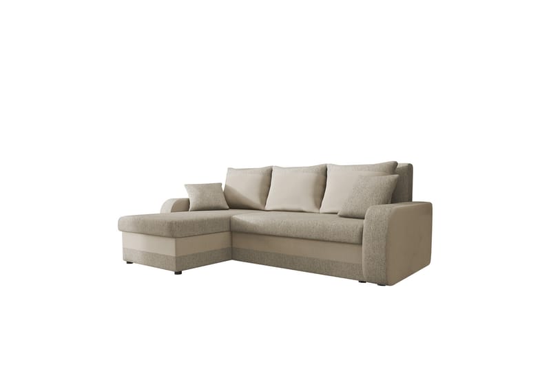 Alvared Sofa med Divan 3-seter - Beige - Møbler - Sofaer - Sofa med chaiselong