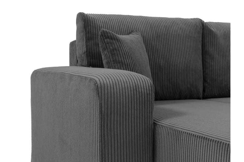 Barile Sofa med Divan 3-personers - Blå - Møbler - Sofaer - Sofa med chaiselong