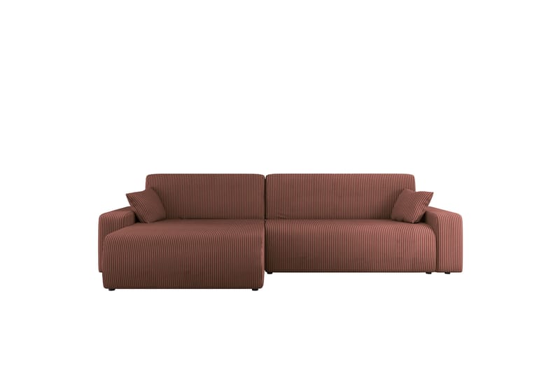 Barile Sofa med Divan 3-personers - Rosa - Møbler - Sofaer - Sofa med chaiselong