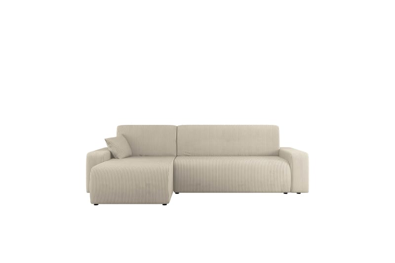 Barile Sofa med Divan 3-personers - Beige - Møbler - Sofaer - Sofa med chaiselong