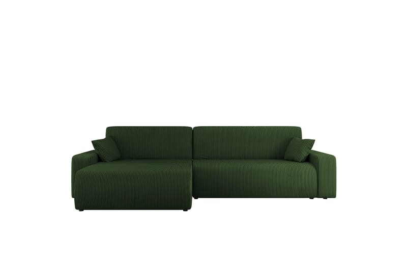 Barile Sofa med Divan 3-personers - Grøn - Møbler - Sofaer - Sofa med chaiselong