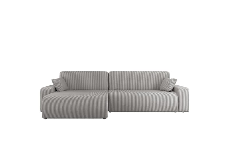 Barile Sofa med Divan 3-personers - Lys grå - Møbler - Sofaer - Sofa med chaiselong