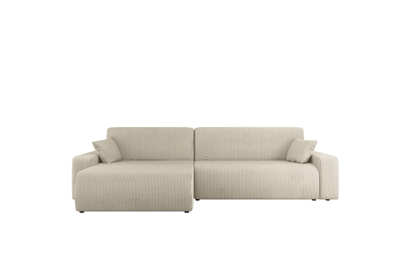 Barile Sofa med Divan 3-personers - Beige - Møbler - Sofaer - Sofa med chaiselong