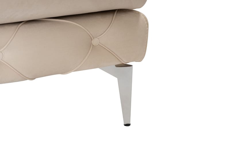 Beachport 3-personers Sofa med Venstre Chaiselong - Beige - Møbler - Sofaer - Sofa med chaiselong