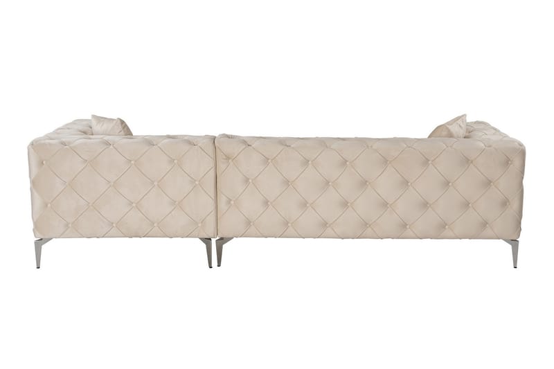 Beachport 3-personers Sofa med Højre Chaiselong - Beige - Møbler - Sofaer - Sofa med chaiselong